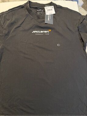 Men's Black Logo Crewneck T-Shirt